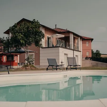 Βίλα Lux Vista Vigneti Unesco-piscina E Idromassaggio Agliano Terme