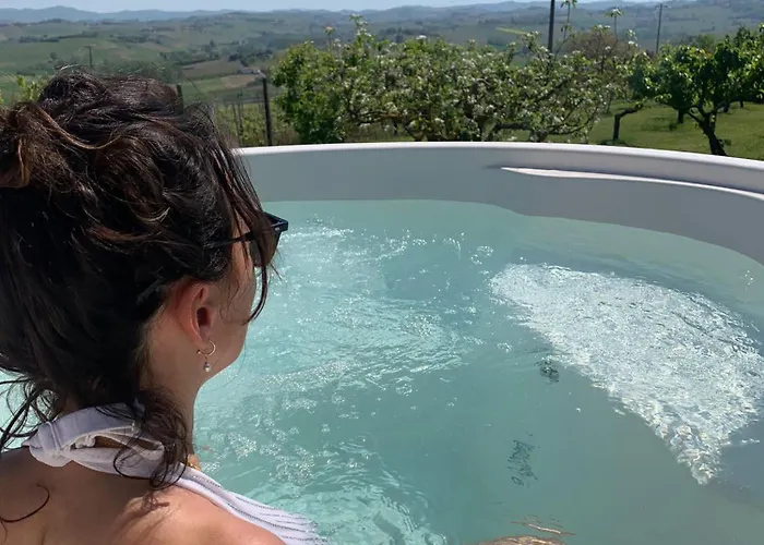 Lux Vista Vigneti Unesco-piscina E Idromassaggio * Agliano Terme
